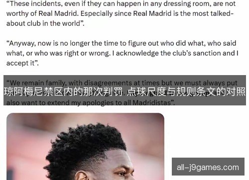 琼阿梅尼禁区内的那次判罚 点球尺度与规则条文的对照 琼阿梅尼禁区内的那次判罚 点球尺度与规则条文的对照